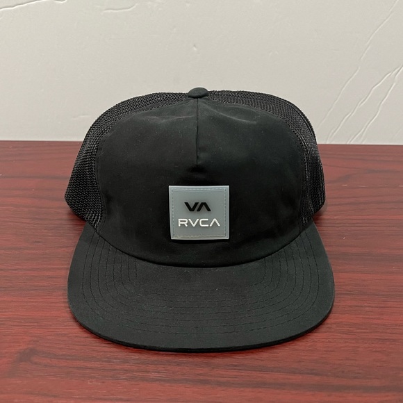 RVCA, Trucker Hat, Black - Picture 1 of 7